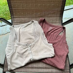 American Eagle Aerie sleeveless shirts